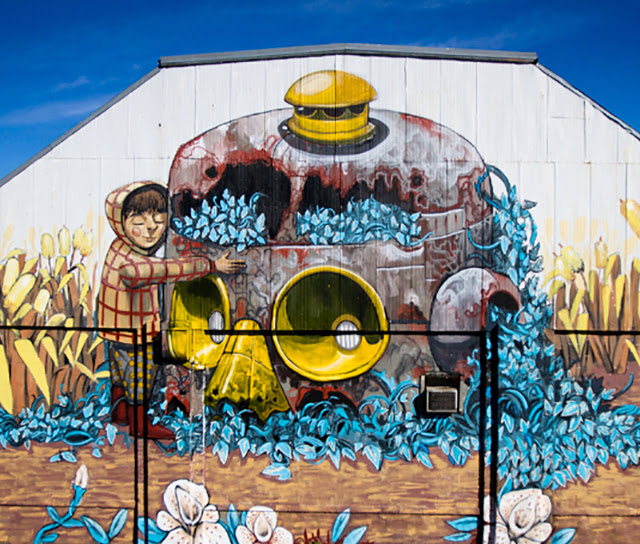 Street Art By Pixel Pancho For Wall Therapy 2013 In Rochester, USA. 2