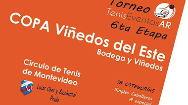 Sexta Etapa del circuito de TenisEventos AR, desde el sábado en el CTM