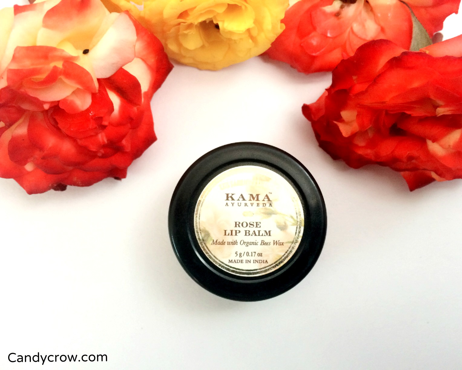 Kama Ayurveda Rose Lip Balm Review Candy Crow Indian Beauty and