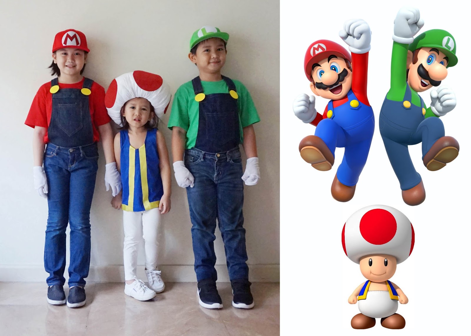 Mario Kart Toad Costume