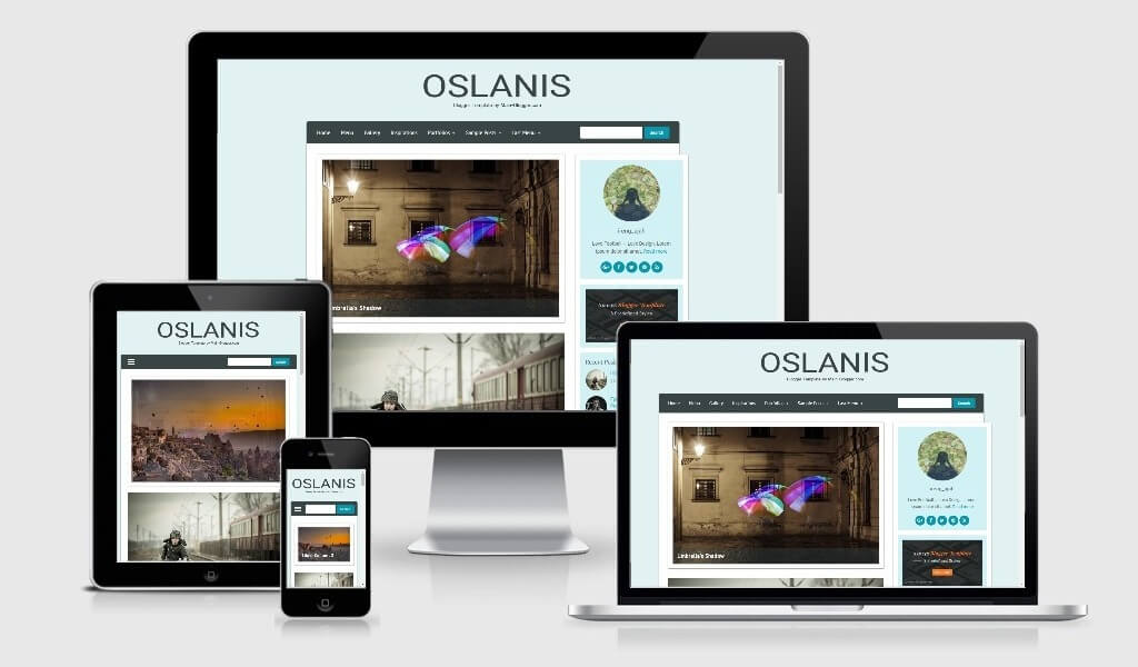 A Responsive free Blogger Template