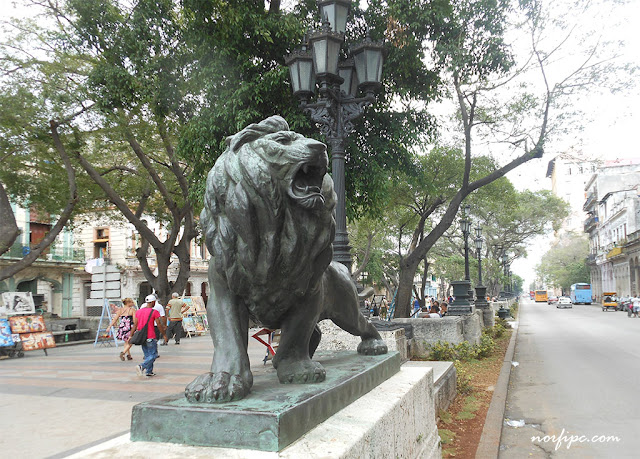 Varias cosas del Paseo del Prado de La Habana Varias cosas del Paseo del Prado de La Habana