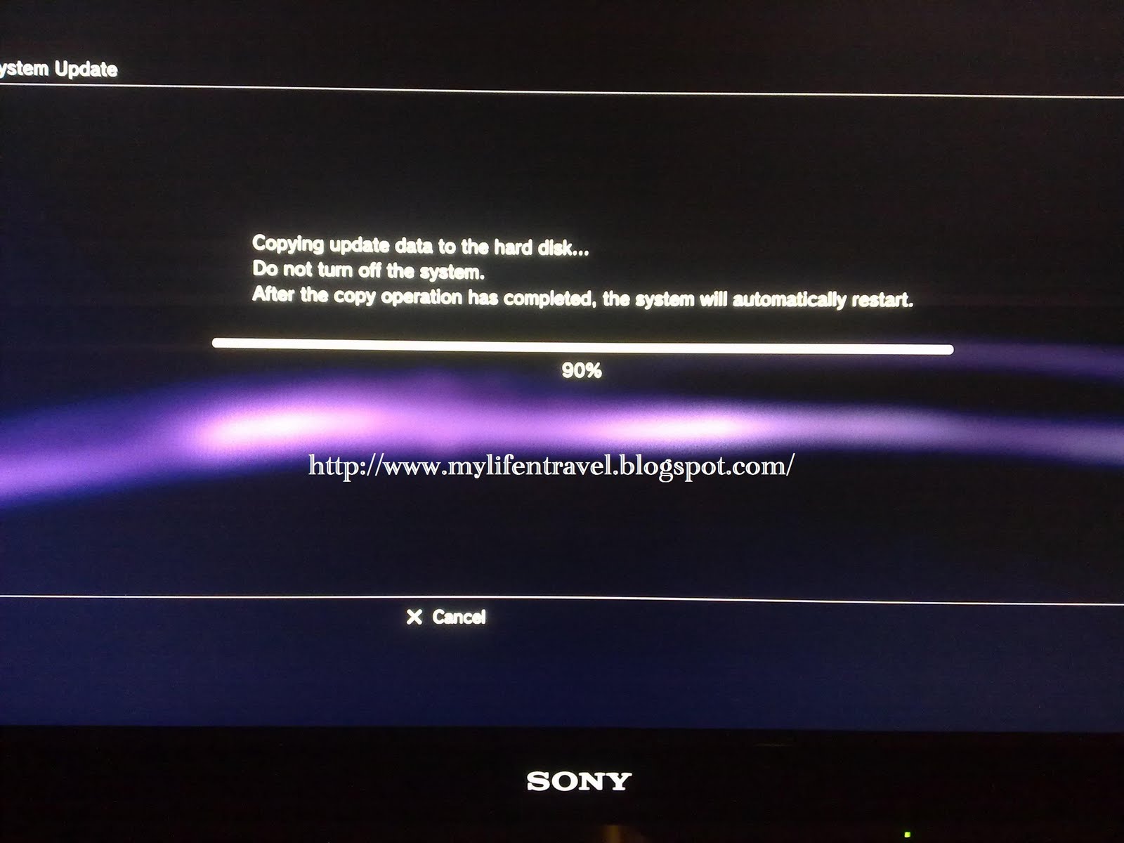 PS3 System Software Update 3.70