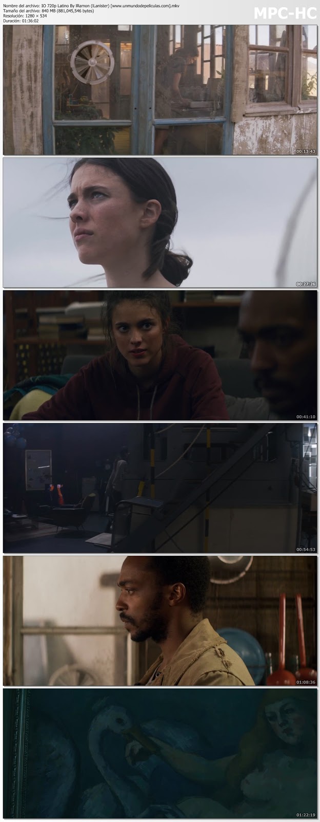 Capturas de la película.