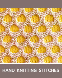 Honeycomb Slip Stitch Pattern