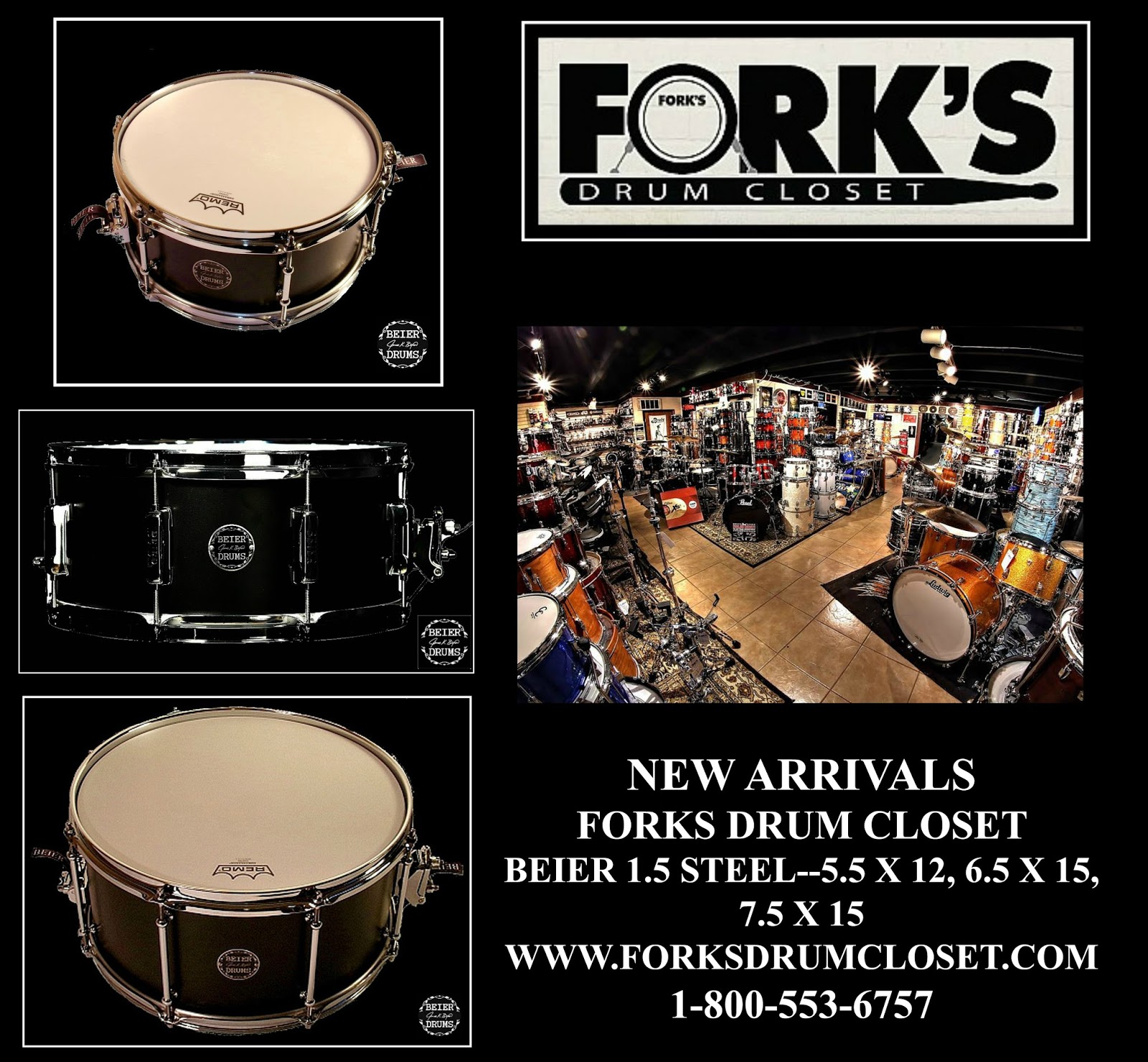 Latest News From Beier Drums Forks Drum Closet In Nashville New