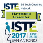 ISTE Playground Presenter 2017