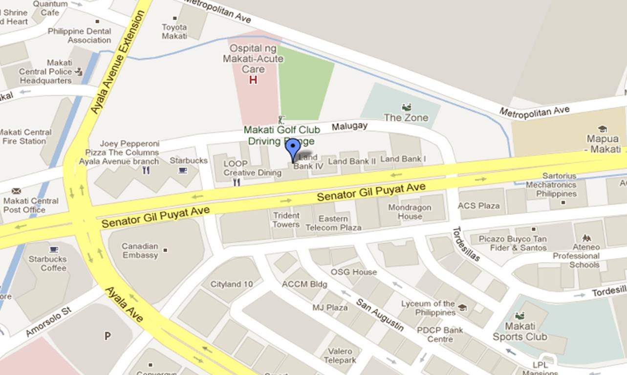 Tomtax revenue region no 8 makati map location