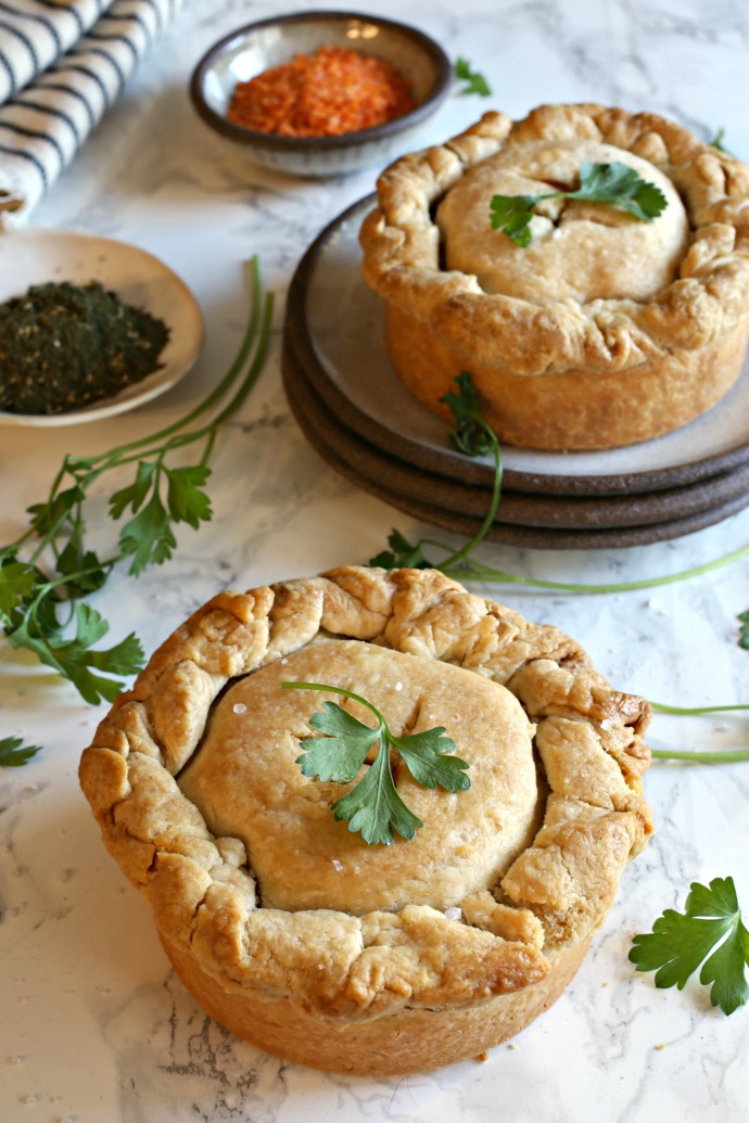 Hungry Couple Individual Red Lentil Pot Pies