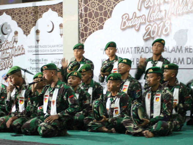 Satgas Yonif 711 Meriahkan Festival Budaya Islam Maluku 2018 Satgas Yonif 711 Meriahkan Festival Budaya Islam Maluku 2018