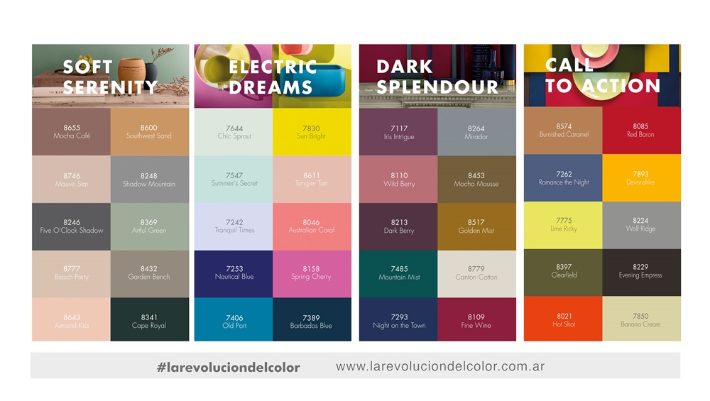 La Revolución del Color {Tendencias Sinteplast 2018} / Vero Palazzo