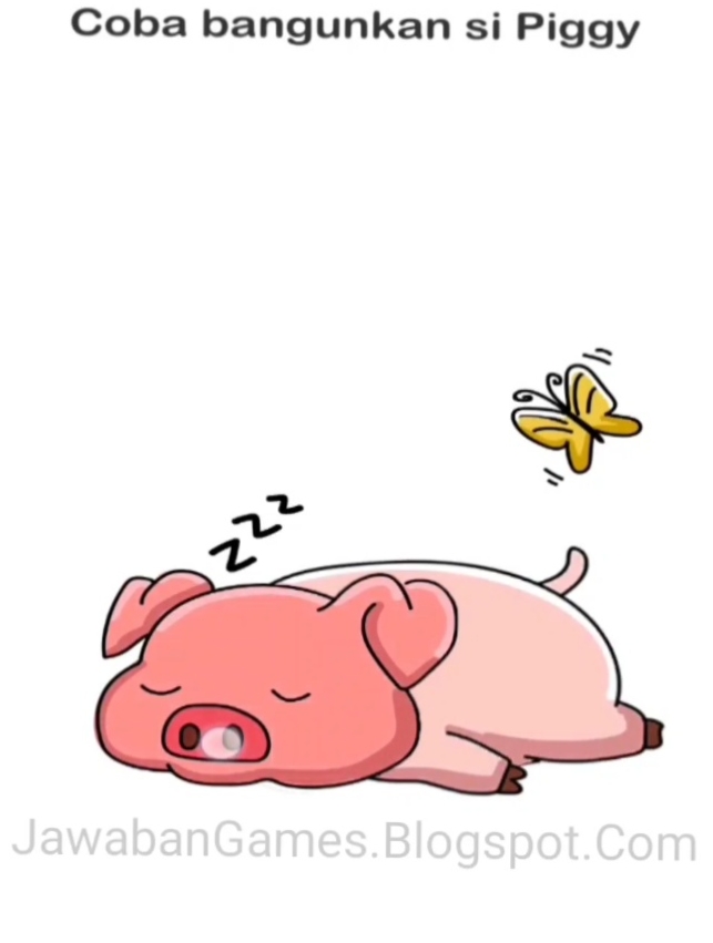 Jawaban Brain Out Bangunkan Piggy Kita