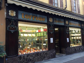 The Sperlari shop in Cremona specialises in torrone (nougat)