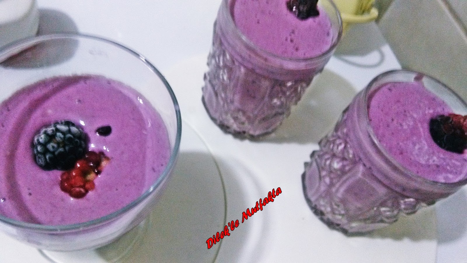 Böğürtlenli Shake Böğürtlenli Shake
