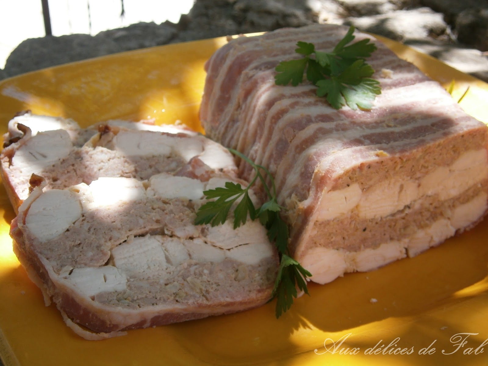 Aux délices de Fab Terrine de poulet