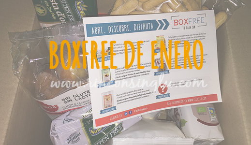 BoxFree de enero boxfree de enero sin gluten