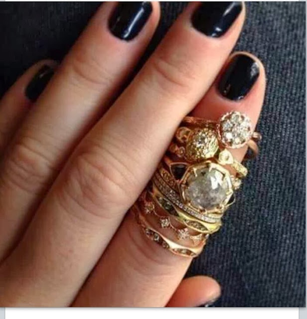 DIY Dainty Stacking Rings - FASHIONTOLIVE + FASHIONABLEFOODIVA