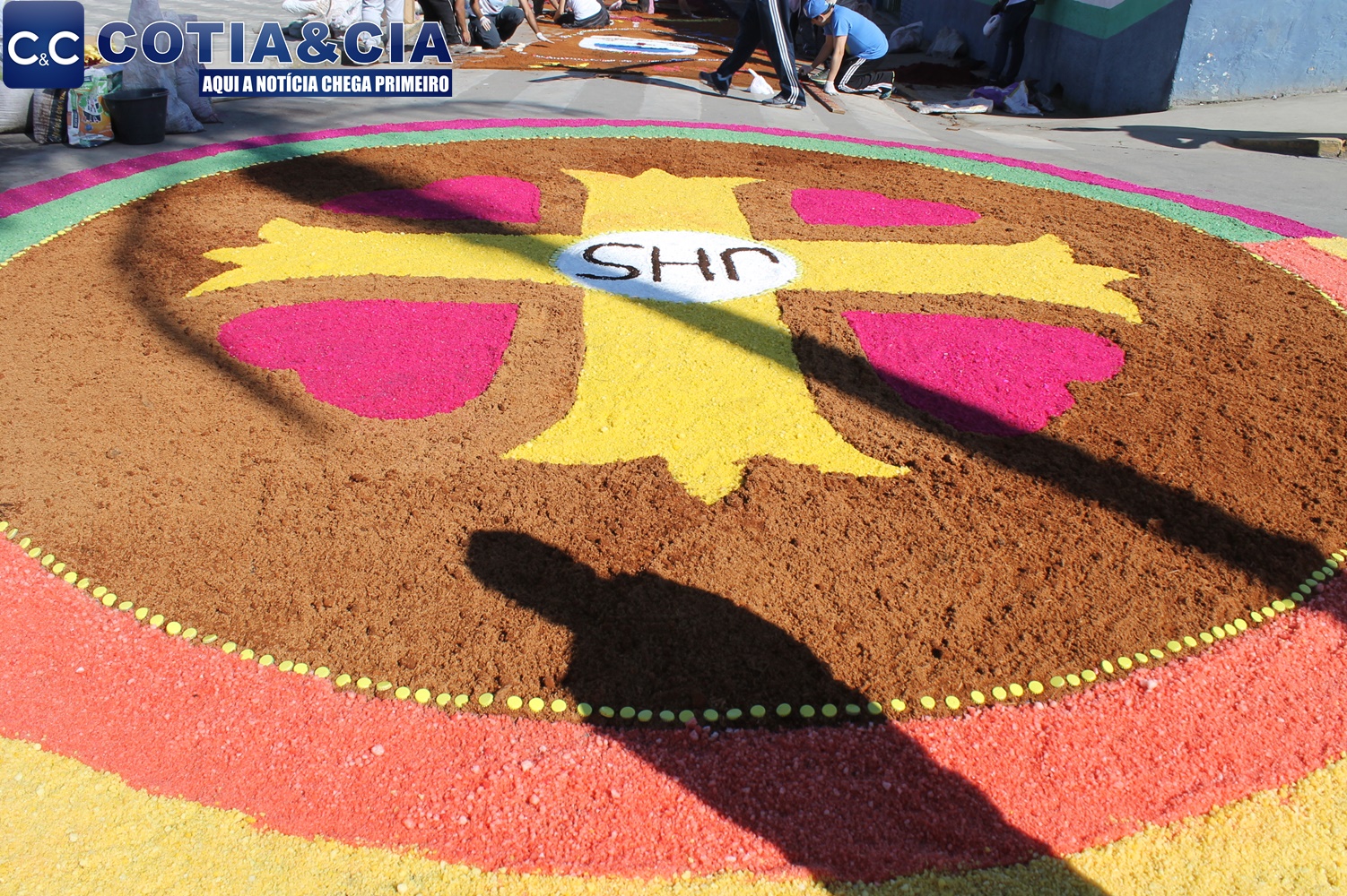 Confira As Imagens Dos Tapetes De Corpus Christi De Caucaia Do Alto