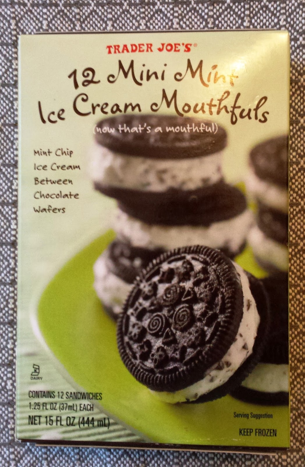 Exploring Trader Joe's Trader Joe's 12 Mini Mint Ice Cream Mouthfuls