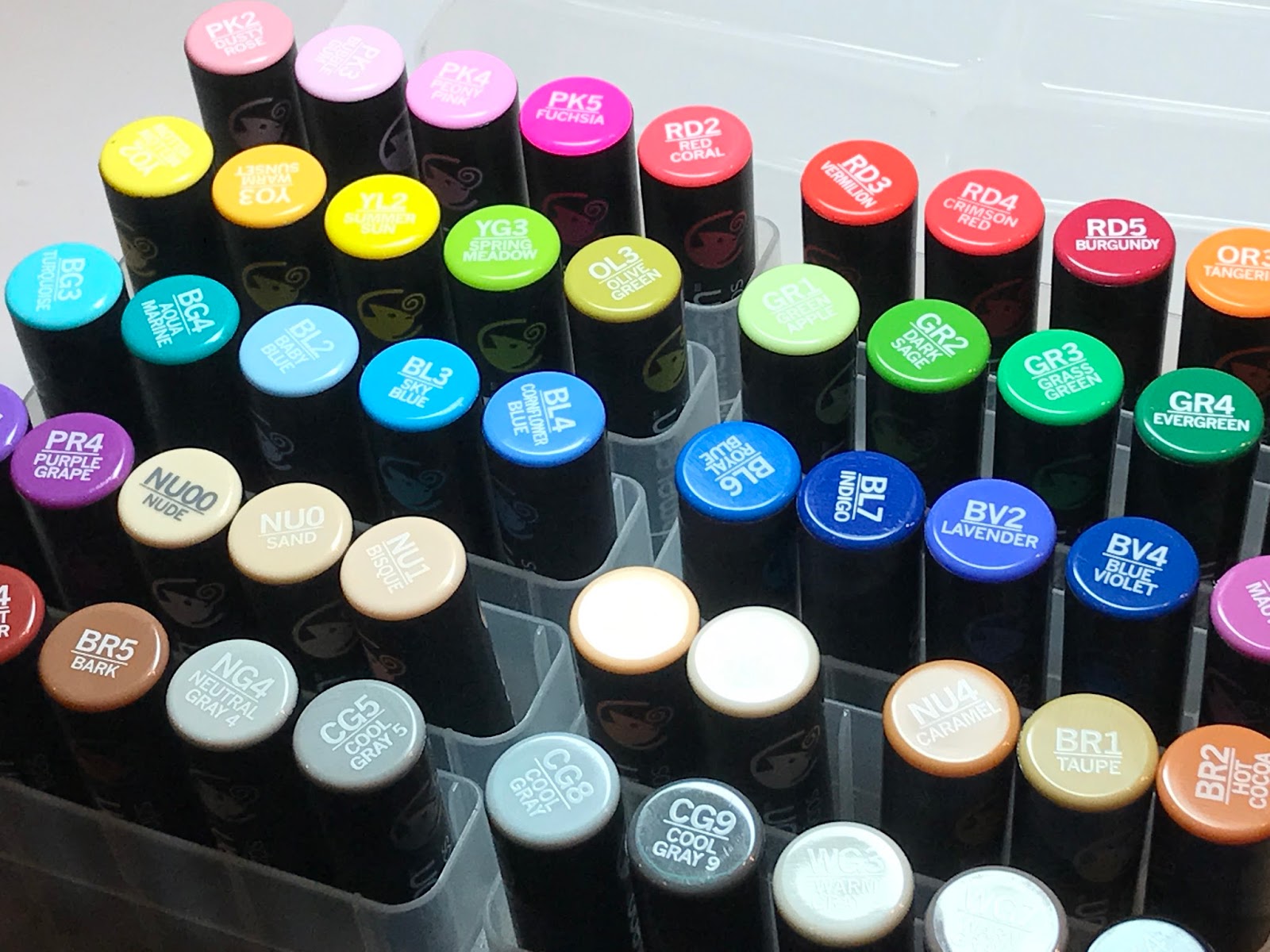 Chameleon pens and tops...