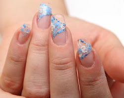 nail french designs manicure easy beauty pink