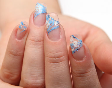 nail art quality cute french