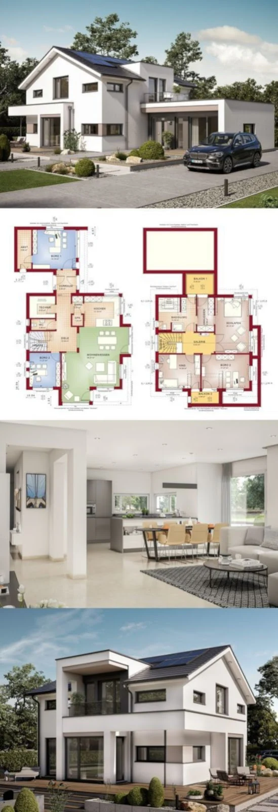 model rumah minimalis idaman plus denah dan penataan interior