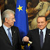 BERLUSCONI PARLA DEL 'CENTRINO' E DEL 'PROFESSORINO' MONTI