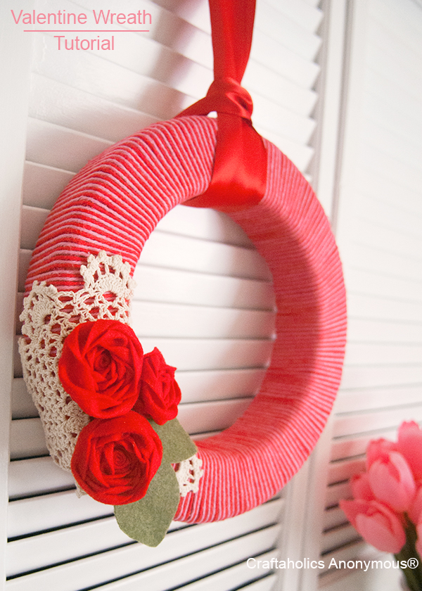 Valentine Wreath Ideas - Home Made Modern