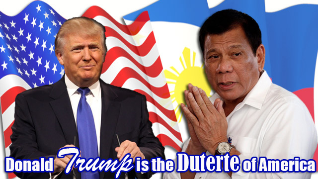 Donald Trump is the Duterte of America Donald Trump is the Duterte of America