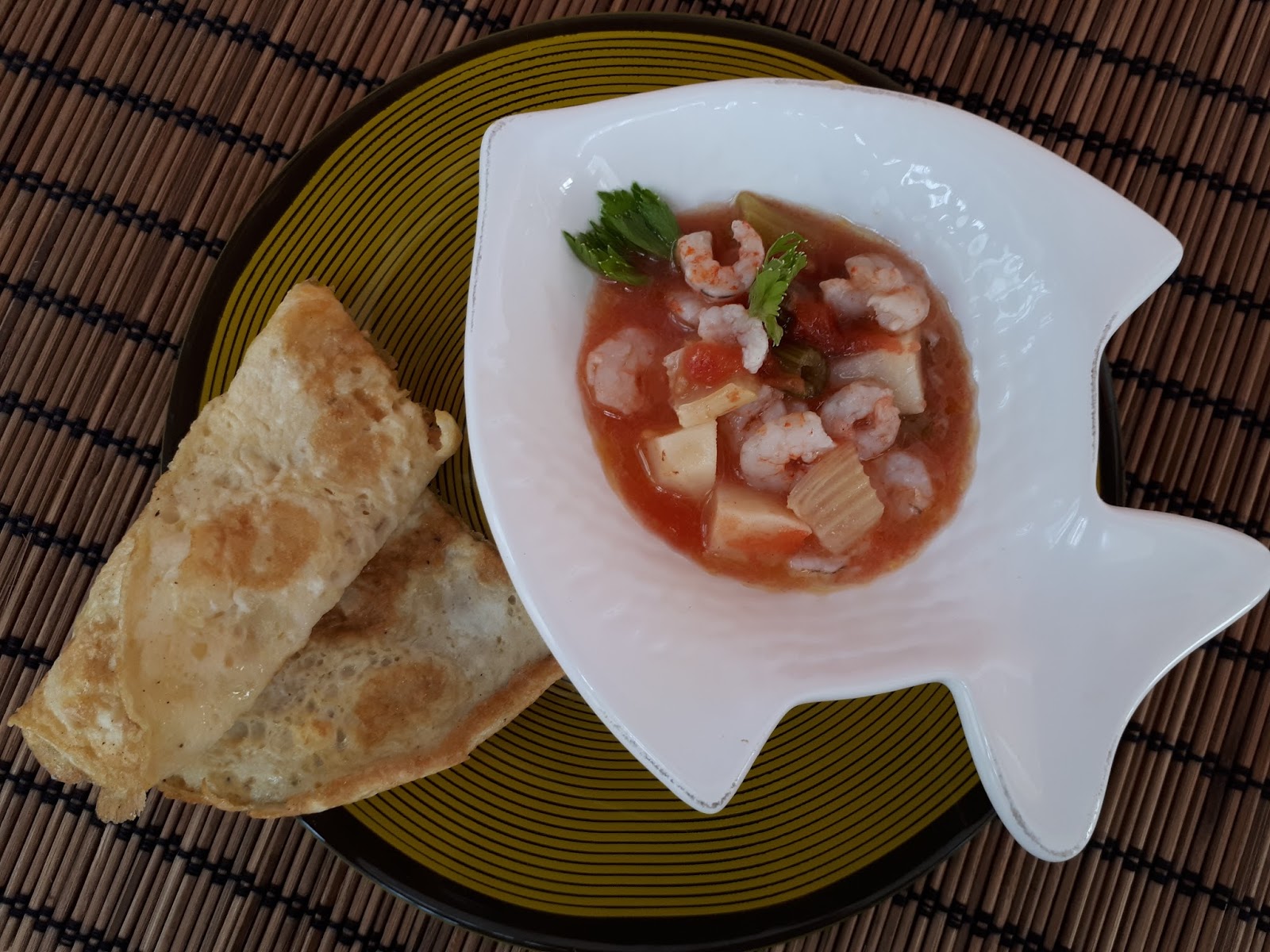Karidesli Mısır Çorbası Karidesli Mısır Çorbası