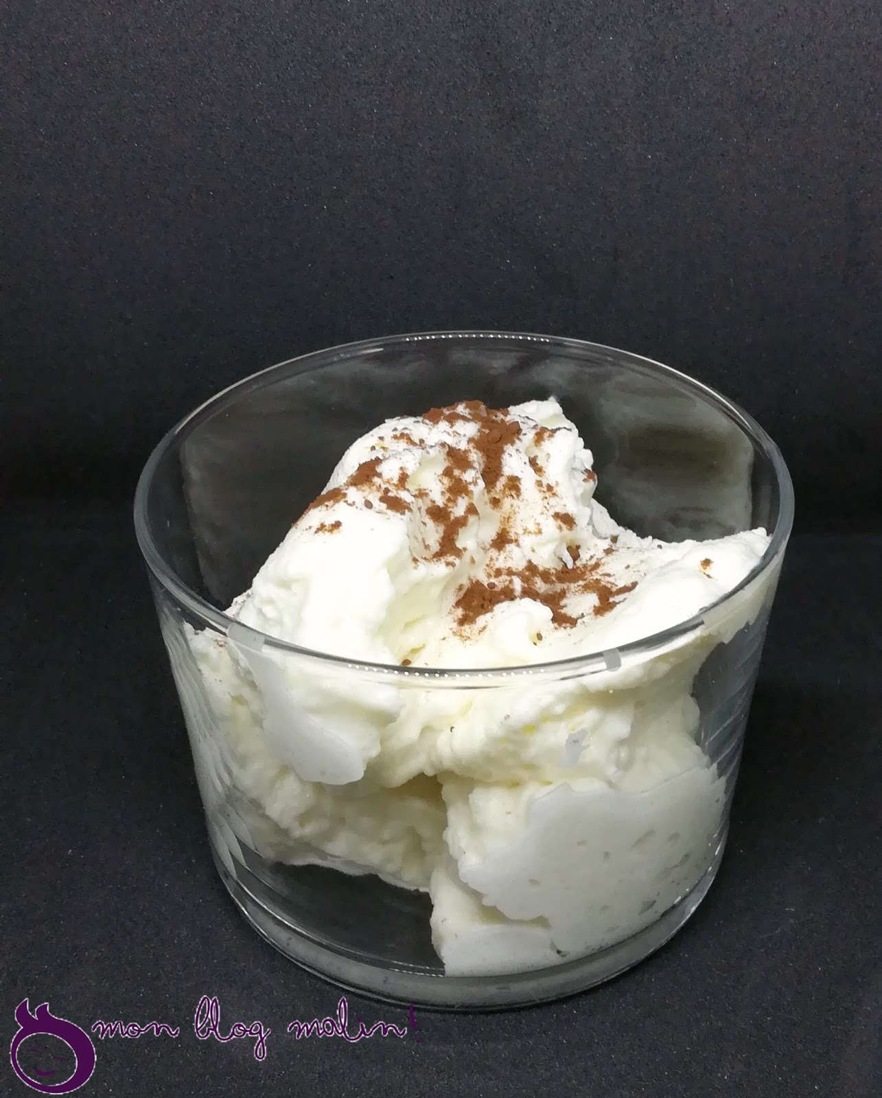 Mousse au chocolat blanc maison