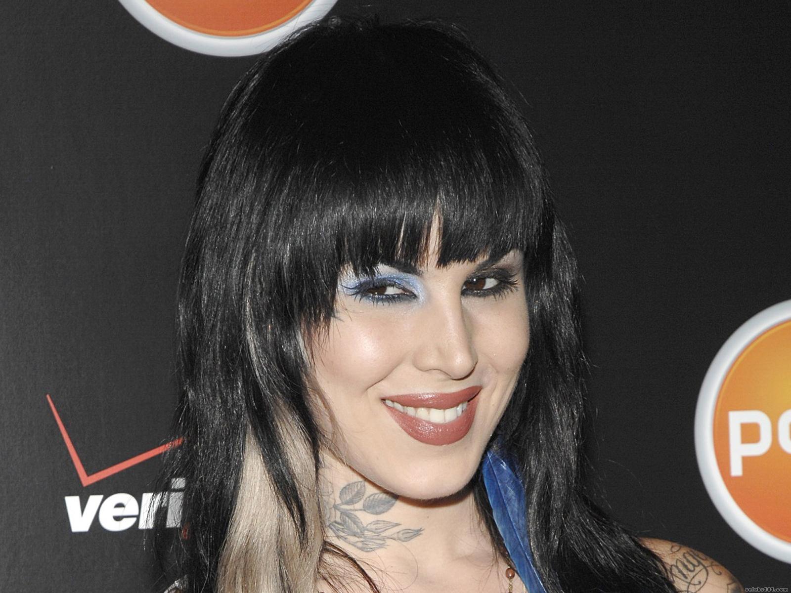 Celebrity Hairstyles Kat Von D 2013 hair trends