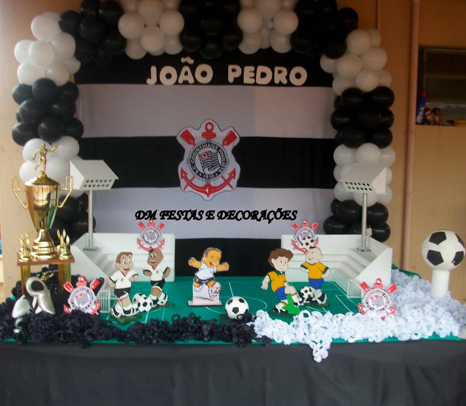 Decoração De Festa Infantil Do Corinthians Simples