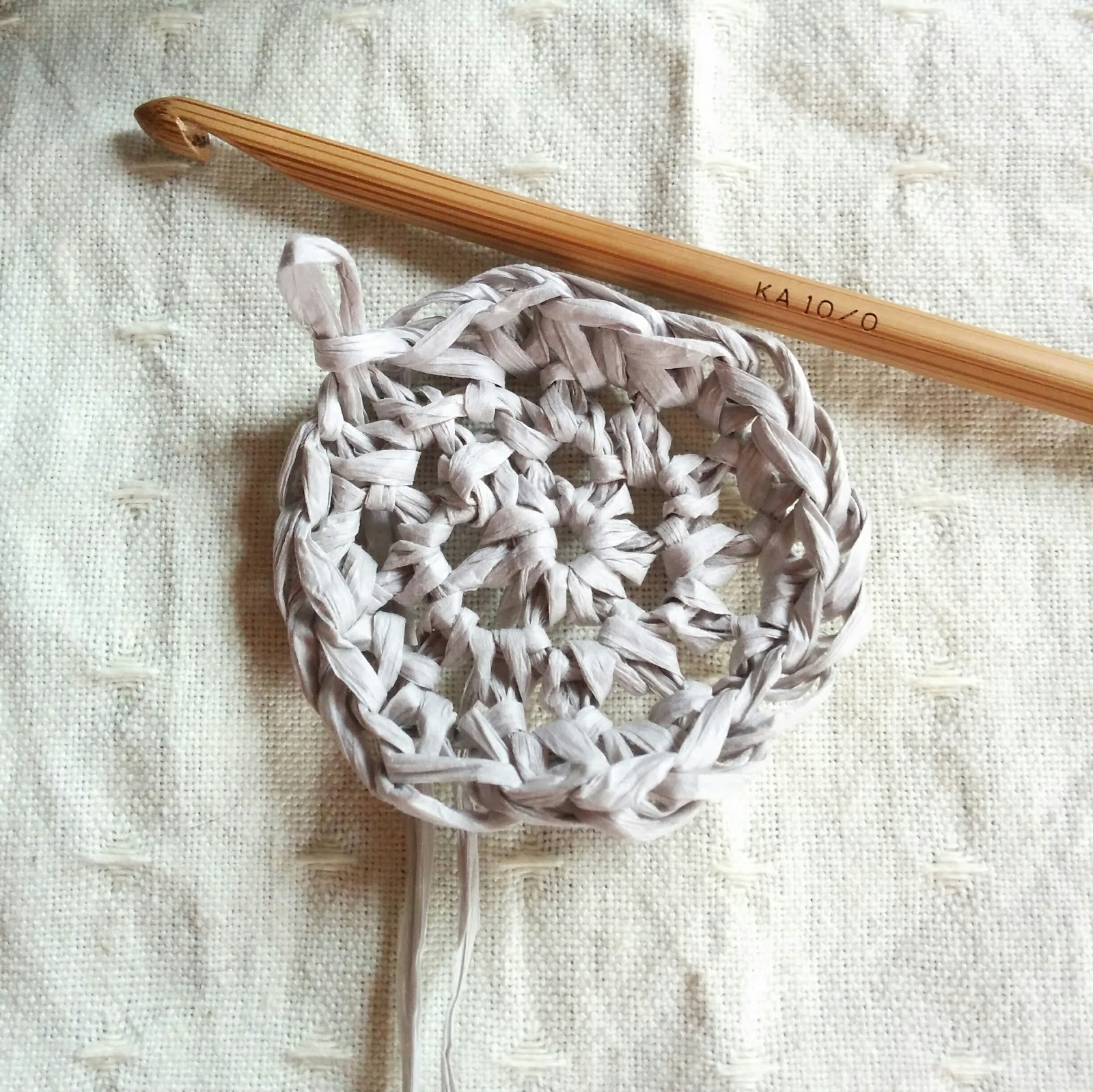 ダイソーのペーパーヤーンでワンショルダーのショッピングバッグを編みました Crochet And Me かぎ針編みの編み図と編み方