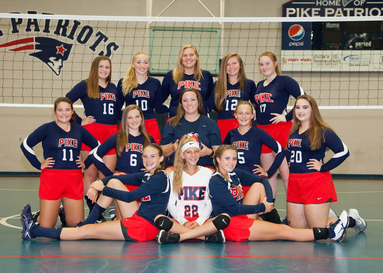 PIKE PATRIOTS Volleyball
