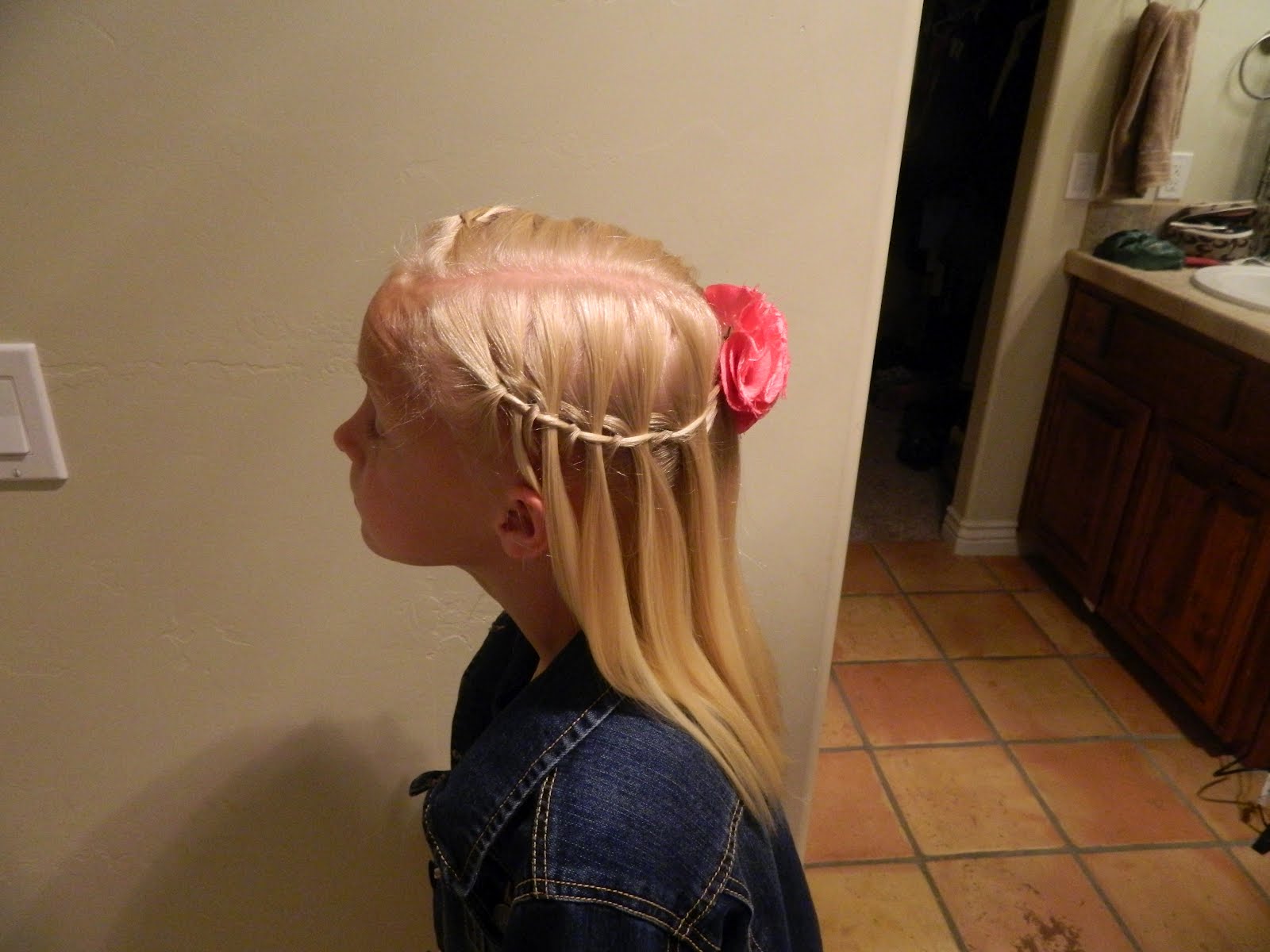 .: Waterfall Braid or Floating Braid
