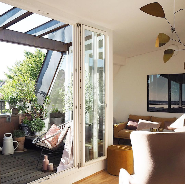 A Delightful Light-Filled Home In The Rooftops of Munich