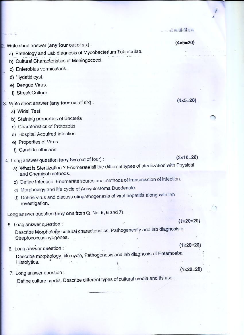 The Ultimate Medical Student Helper Pathology Bacteriology Paper