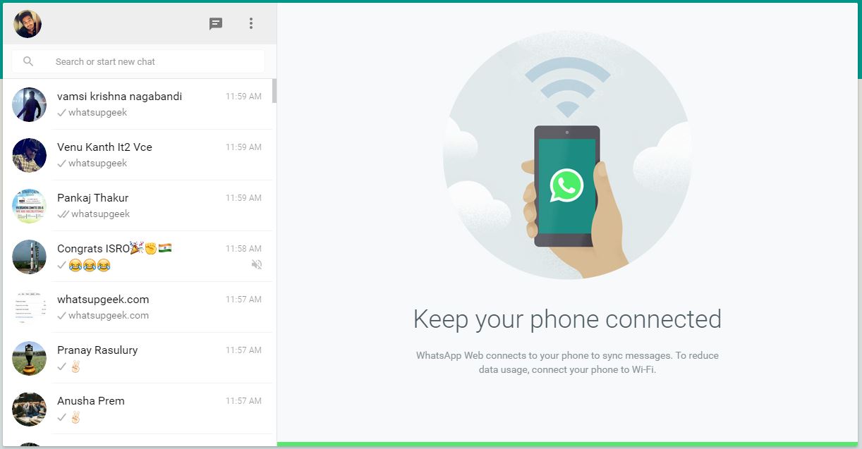 WhatsApp web update makes WEB to work as a SMARTPHONE ~ WHATSUPGEEK