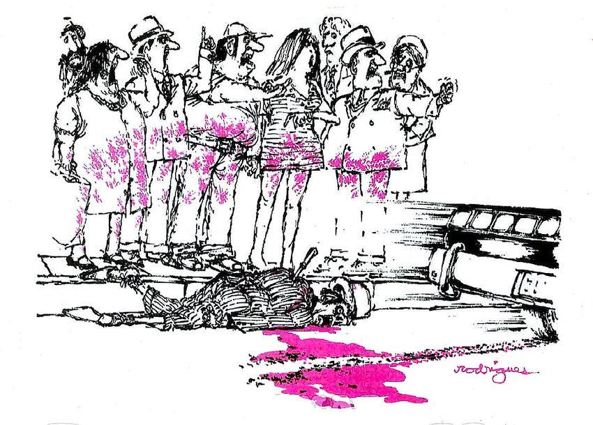 Charles Rodriguas A Charles Rodriguas cartoon for National Lampoon Magazine