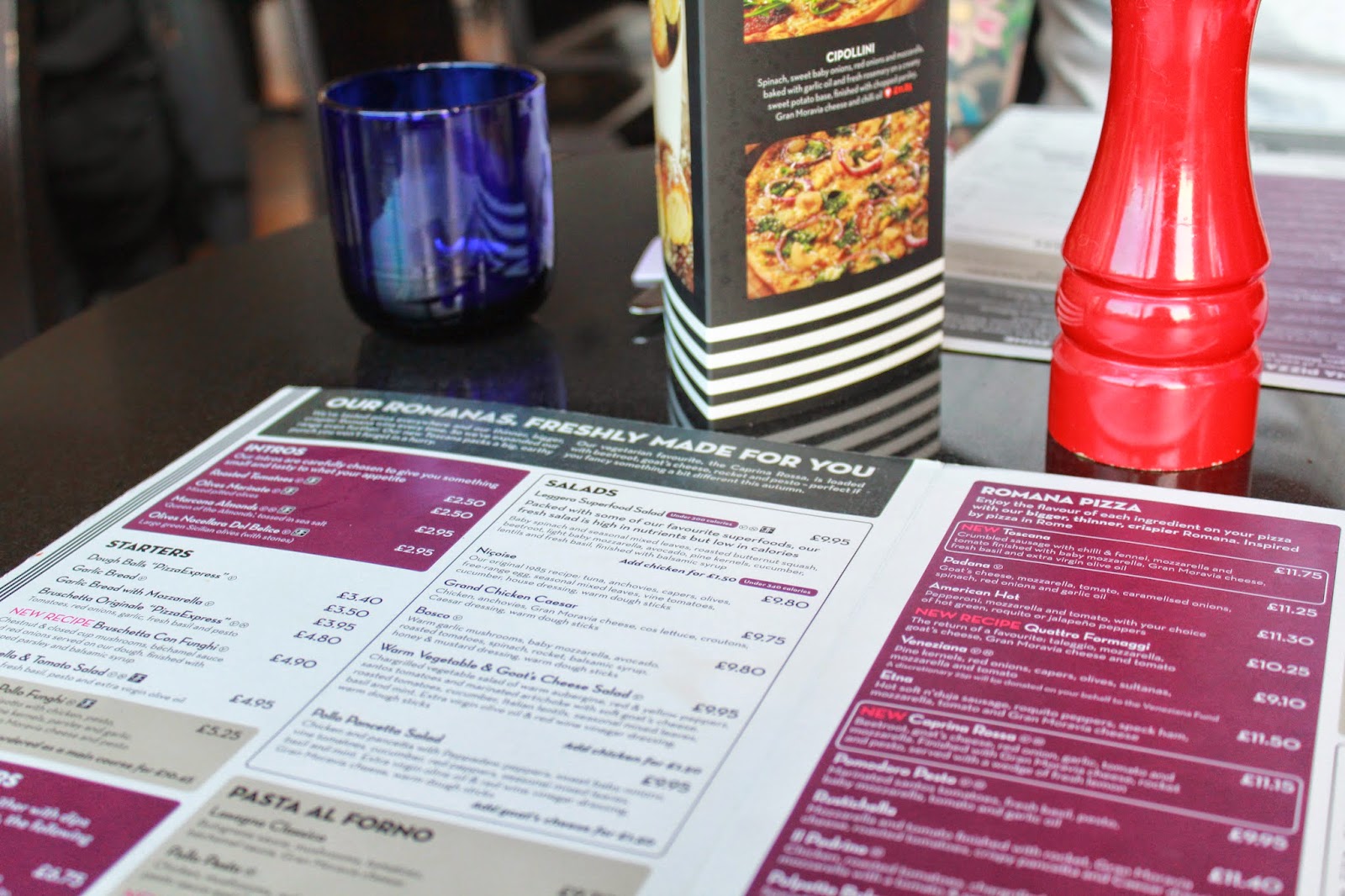 Dinner Dates at Pizza Express Inthefrow