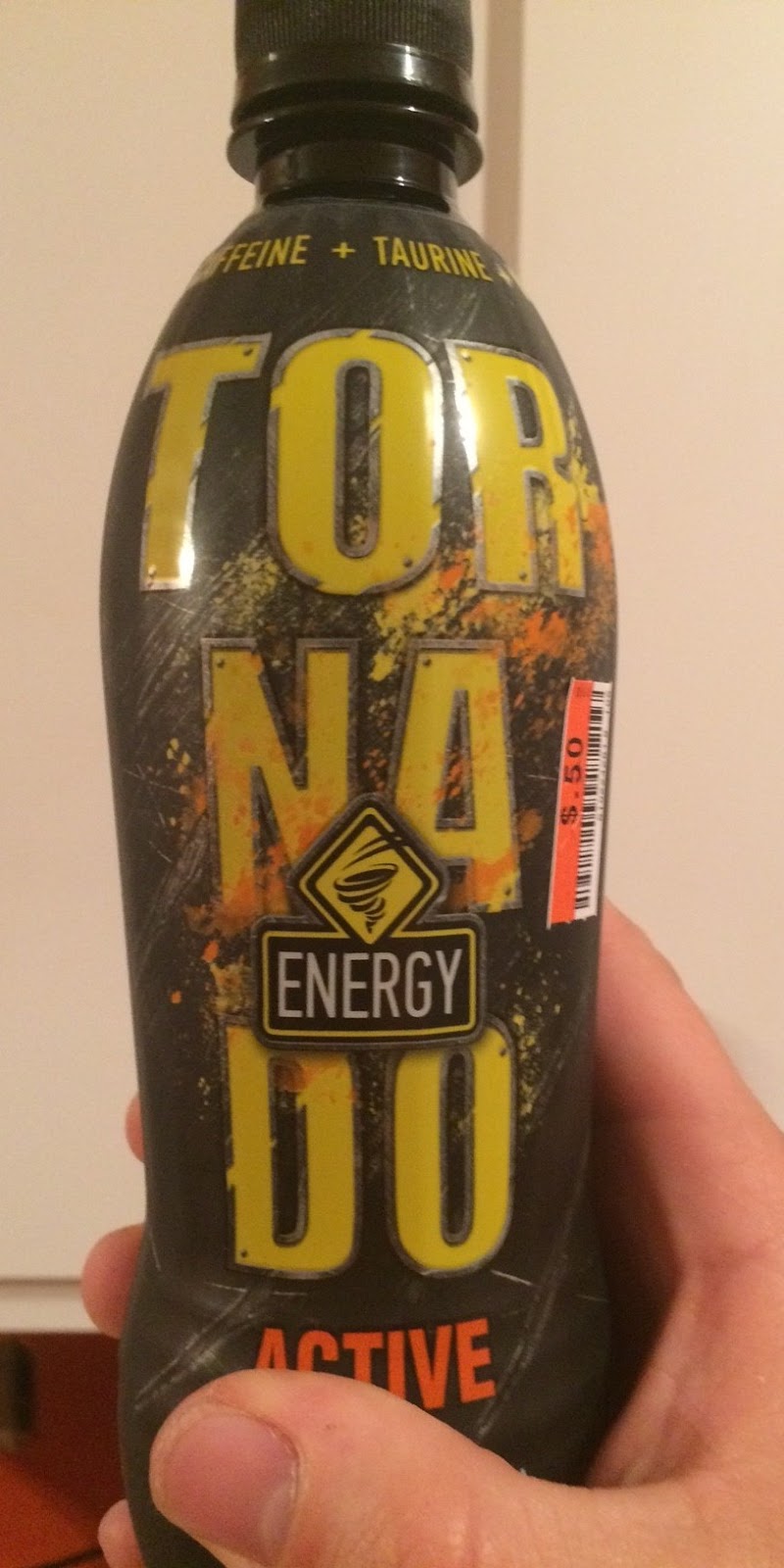 The Budget Reviews Tornado Energy Drinks Storm, Active, and Ice (Big