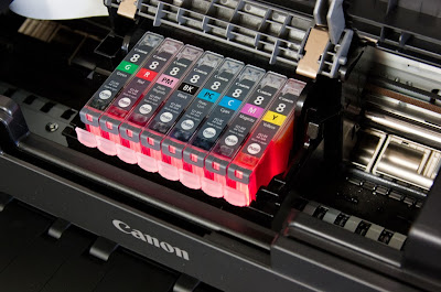 eliminar errores de niveles de tinta bajos en impresoras Canon