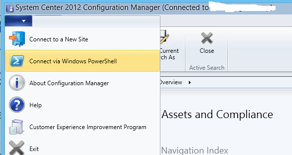 Gerry Hampson Device Management: Connecting to ConfigMgr site via ...