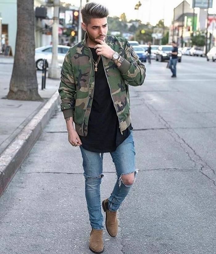 Calça rasgada no joelho para se inspirar e usar muito Calça rasgada no joelho para se inspirar e usar muito