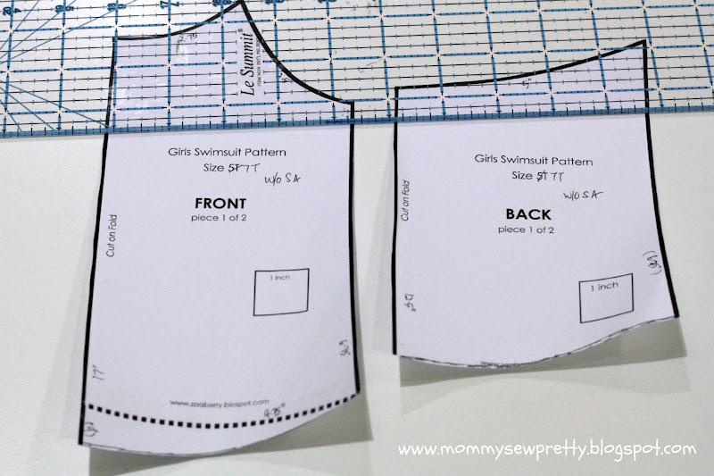 mommy sew pretty Skirt Tankini Tutorial Pattern (1)