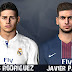 PES 2017 James Rodriguez and Javier Pastore Face by Agmed El Shenawy