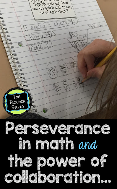 Teaching perseverance, the standards for mathematical practice, and math collaboration are so key. This post helps give teacher tips for improving math thinking and problem solving. Grade 3 math, Grade 4 math, math workshop