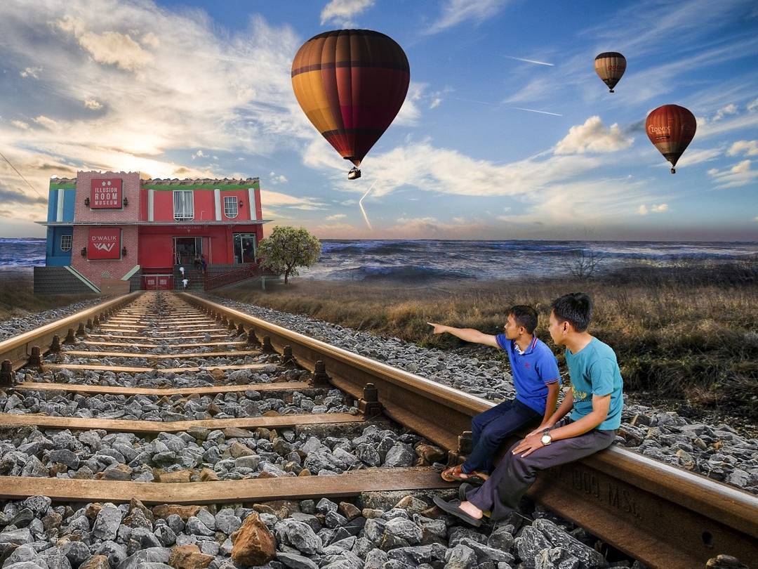 Demata Trick Eye Museum Museum DeMata Jogja